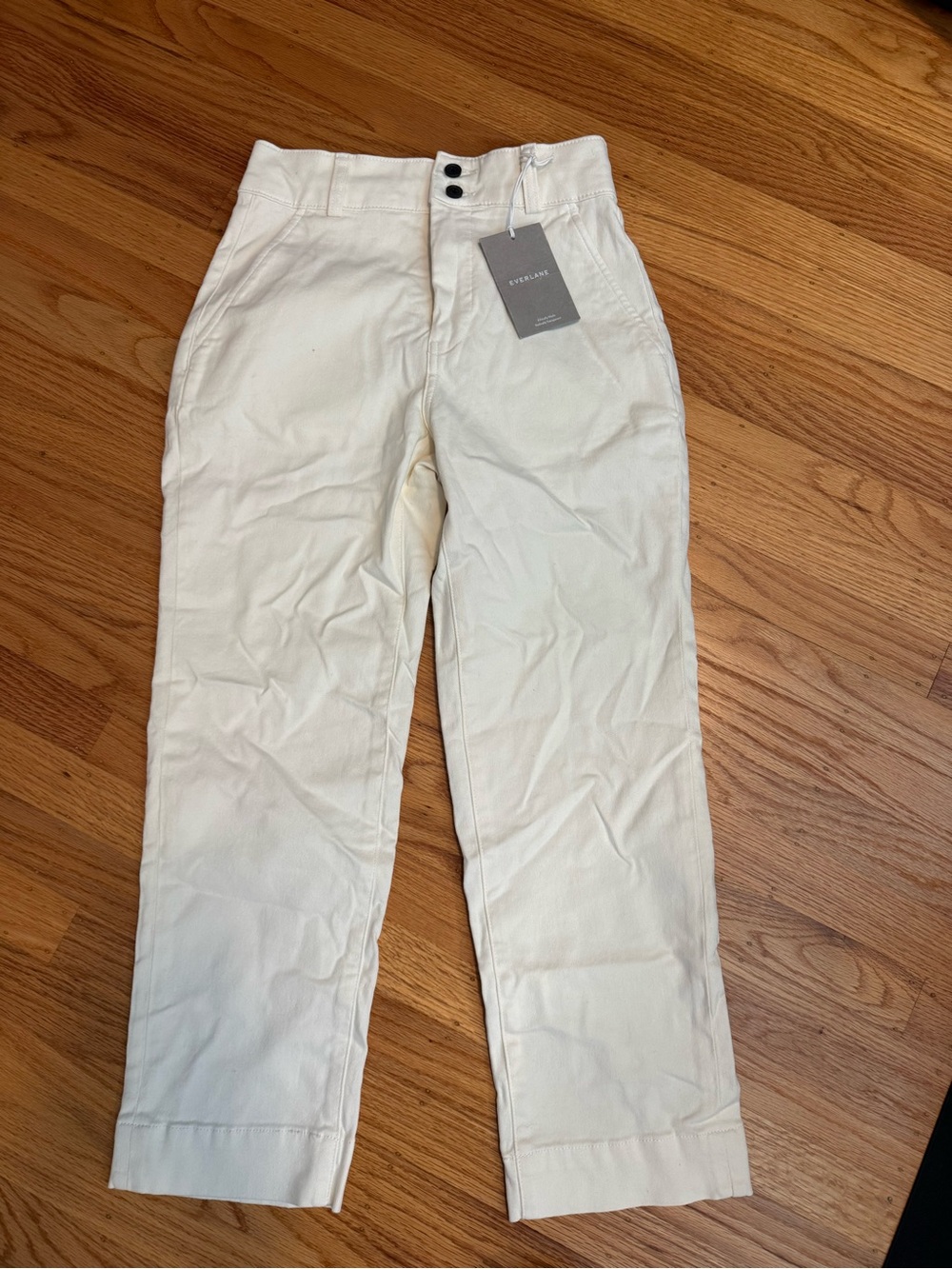 Everlane Cotton Straight Leg Pants